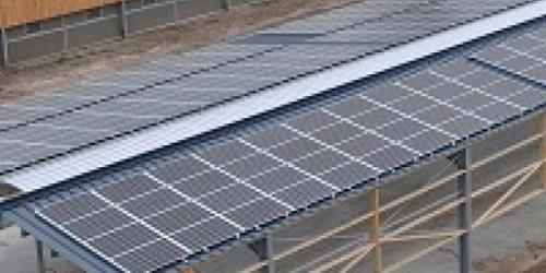 Bâtiment photovoltaïque